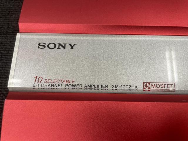 SONY [XM-1002HX] Xplod
2ch amplifier