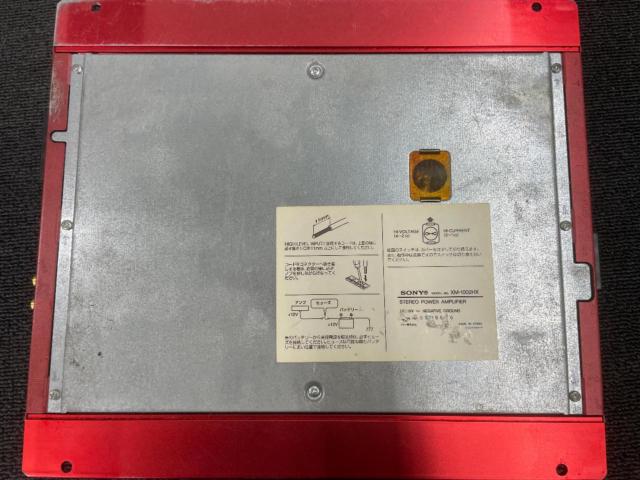 SONY [XM-1002HX] Xplod
2ch amplifier