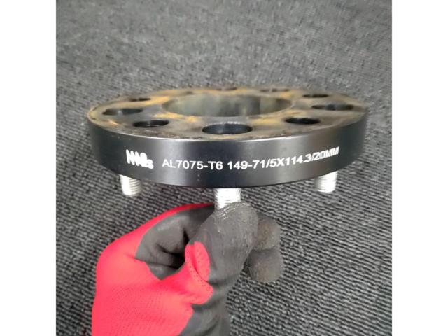【MAQs】[AL7075-T6]ワイドトレッドスペーサー 20mm
