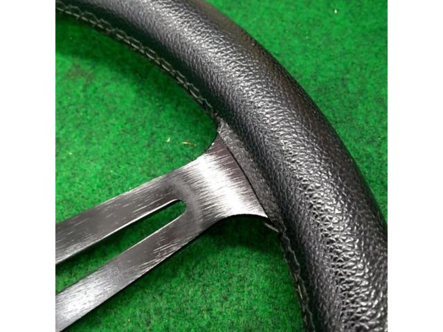 【メーカー不明】レザーステアリング 35Φ