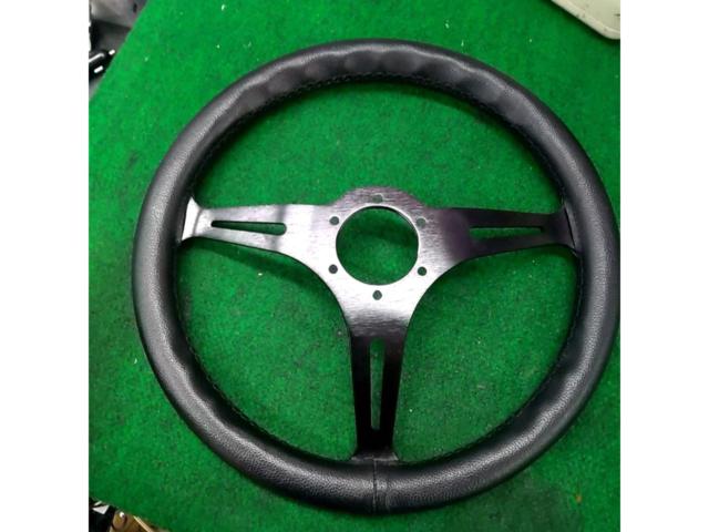【メーカー不明】レザーステアリング 35Φ
