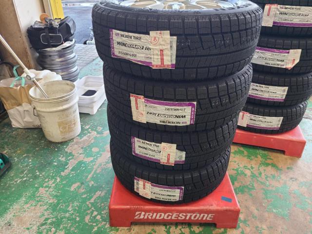 Lehrmeister(レアマイスター) BRANDLE-LINE(ブランドルライン) CALUSSHA  + NEXEN(ネクセン)/ROADSTONE WINGUARD ice2