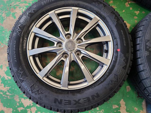 YOKOHAMA GRASS ZX  + NEXEN WINGUARD ice2