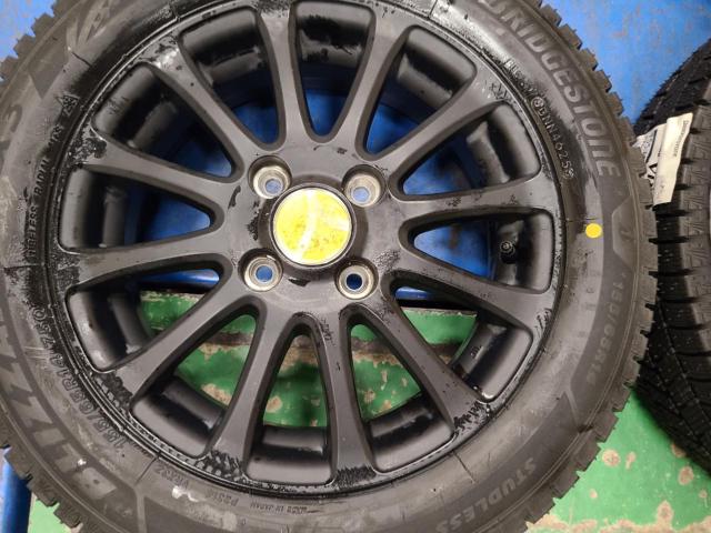 メーカー不明スポークホイール  + BRIDGESTONE(ブリヂストン) BLIZZAK VRX3