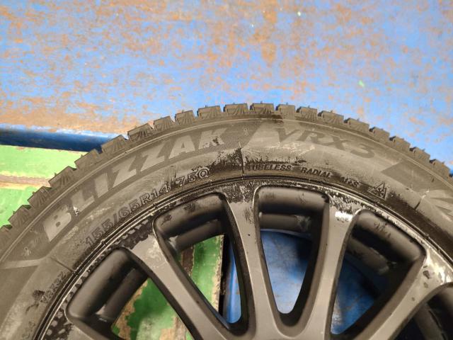 メーカー不明スポークホイール  + BRIDGESTONE(ブリヂストン) BLIZZAK VRX3