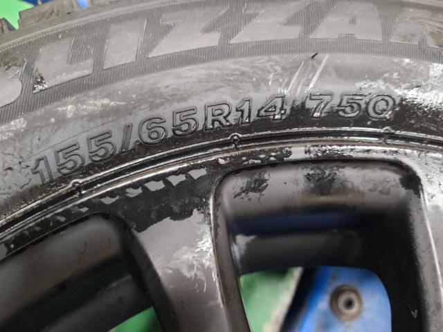 メーカー不明スポークホイール  + BRIDGESTONE(ブリヂストン) BLIZZAK VRX3