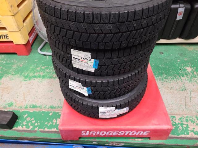 メーカー不明スポークホイール  + BRIDGESTONE(ブリヂストン) BLIZZAK VRX3