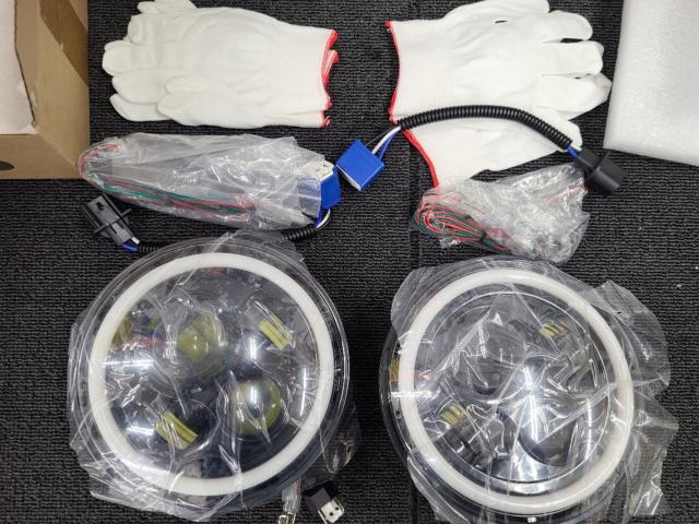 【メーカー不明】7インチLED JG-J003T-B-1PC-ZH 左右セット