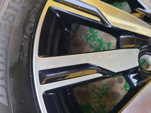 【スバル純正】ステラアルミホイール  + 【BRIDGESTONE】 BLIZZAK VRX3 155/65R14 4本セット