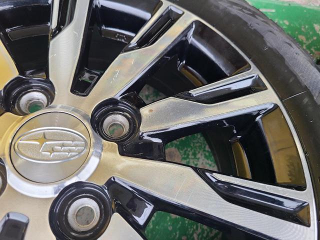 【スバル純正】ステラアルミホイール  + 【BRIDGESTONE】 BLIZZAK VRX3 155/65R14 4本セット