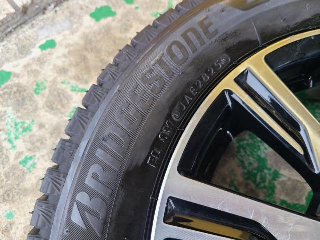 【スバル純正】ステラアルミホイール  + 【BRIDGESTONE】 BLIZZAK VRX3 155/65R14 4本セット