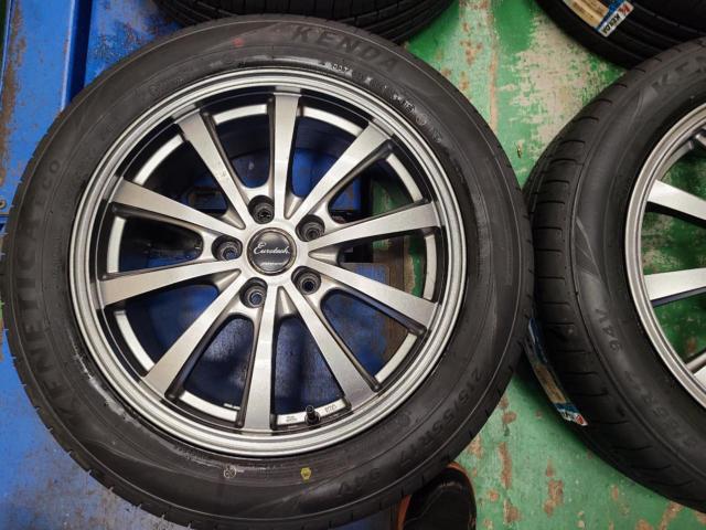 【MARUKA SERVICE】MANARAY SPORT EUROTECH Eurotech G-HOMMAGE+【KENDA】KR203 215/55R17 94V