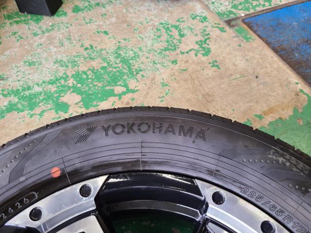 【weds】MUD VANCE05   + 【YOKOHAMA】ADVAN V03  225/65R17 4本