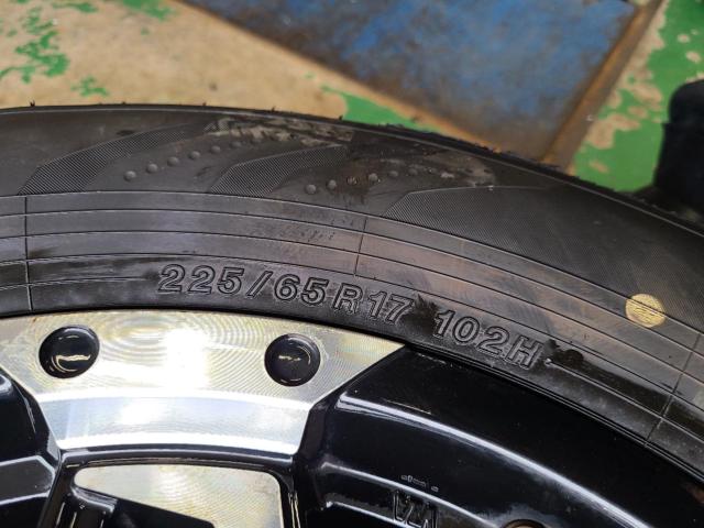 【weds】MUD VANCE05   + 【YOKOHAMA】ADVAN V03  225/65R17 4本