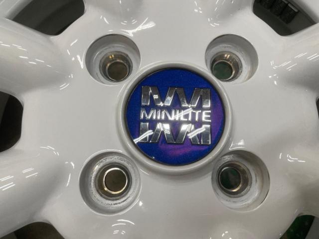 【MINILITE】NE022-W  + 【GOODYEAR】 EfficientGrip RVF02 155/65R14 75H