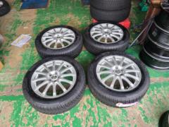 日産純正(NISSAN)  エルグランド(E52)アルミホイール  + NEXEN(ネクセン)/ROADSTONE 225/55R18 102T XL NEXEN WINGUARD ice3