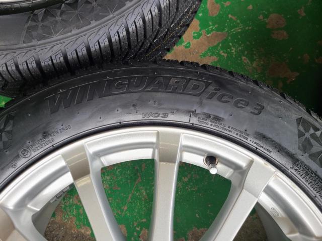 日産純正(NISSAN)  エルグランド(E52)アルミホイール  + NEXEN(ネクセン)/ROADSTONE 225/55R18 102T XL NEXEN WINGUARD ice3