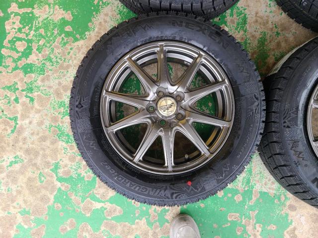 【A-TECH】FINAL SPEED GR  + 【NEXEN/ROADSTONE】WINGUARD ice2 195/65R15 91T