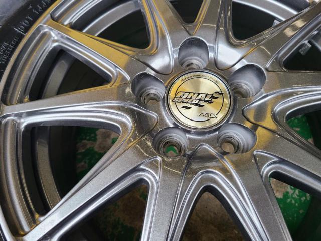 【A-TECH】FINAL SPEED GR  + 【NEXEN/ROADSTONE】WINGUARD ice2 195/65R15 91T