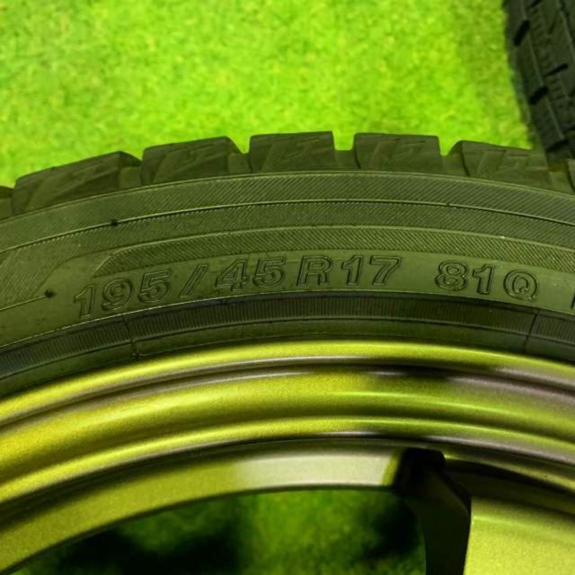 TRYALPHA(トライアルファ) J-TECH S-6+YOKOHAMA iceGUARD iG60 2021年製 ★スイスポサイズの1シーズン使い切りセット★