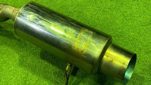 【ワケアリ現状販売】tanabe  Medalion 砲弾マフラー ストリーム/RN1
