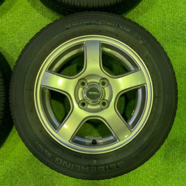 BRIDGESTONE TOPRUN R5 + SEIBER LING SL101 165/70R14 2025年製造