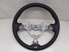 Toyota genuine
Leather steering wheel
GR86