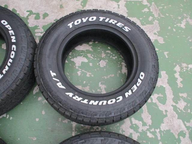 TOYO
OPEN
COUNTRY
A / T
215 / 70R16
100T
4 pieces set