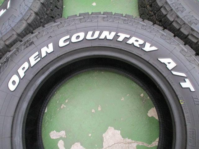 TOYO
OPEN
COUNTRY
A / T
215 / 70R16
100T
4 pieces set