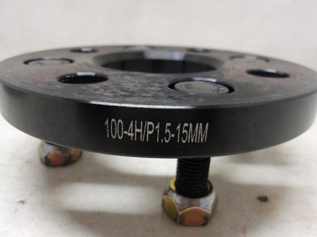 Durax ワイドトレッドスペーサー M12xP1.5 100-4H 15mm