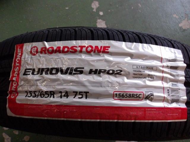 weds JOKER SPIRITS + ROADSTONE EUROVIS HP02 155/65R14 75T