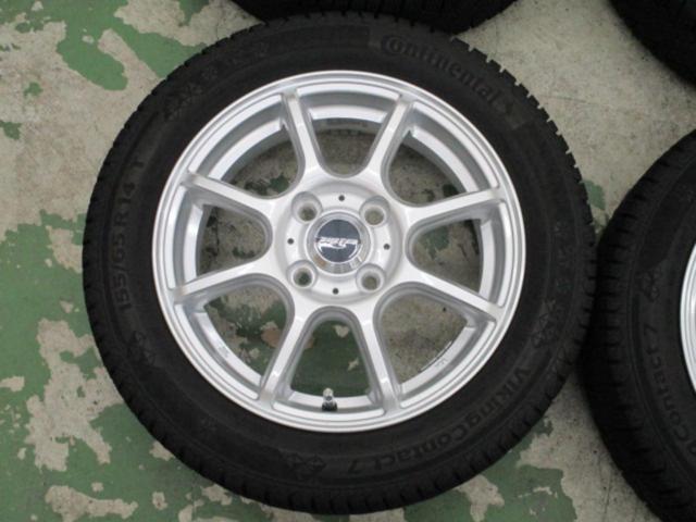 TOKYO SHARIN BUSTER Eight + Continental Viking Contact7 155/65R14 75T 4本セット