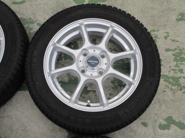 TOKYO SHARIN BUSTER Eight + Continental Viking Contact7 155/65R14 75T 4本セット