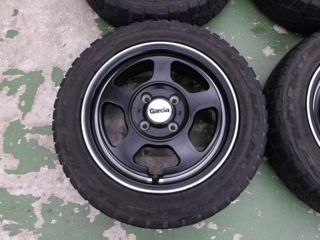 MARUKA SERVICE MANARAY SPORT Garcia Chicago5  + TOYO OPEN COUNTRY R/T 155/65/R14 75Q