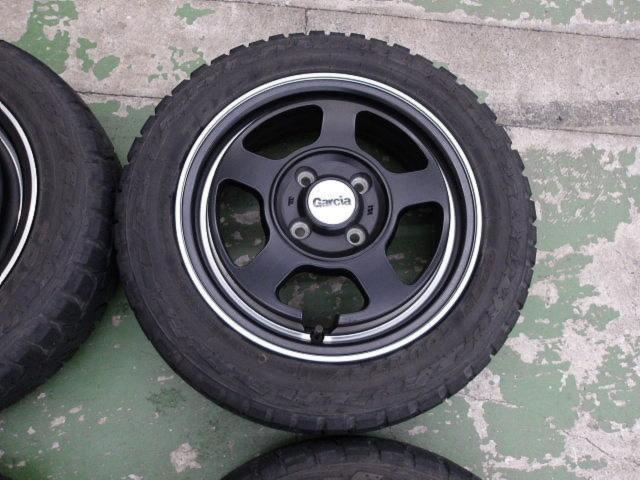 MARUKA SERVICE MANARAY SPORT Garcia Chicago5  + TOYO OPEN COUNTRY R/T 155/65/R14 75Q