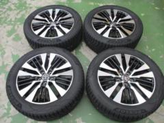 トヨタ純正 アルミホイール アルファード AGH30W 後期 SCパッケージ 切削光輝  + DUNLOP SYNCHRO WEATHER 235/50R18 101V
