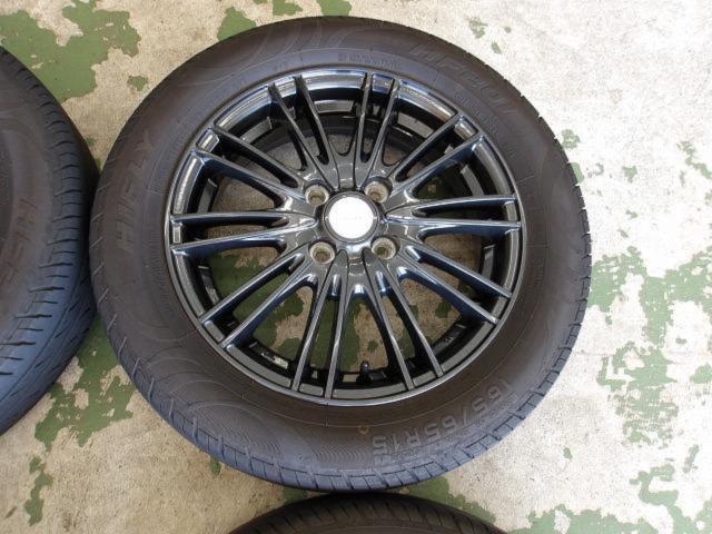 weds(ウェッズ) VELVA(ヴェルヴァ) AGUDO ガンメタリック + HIFLY HF201 165/65R15 81T