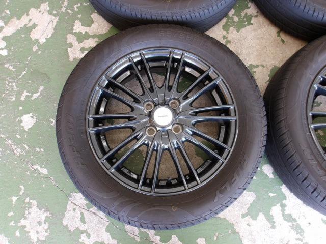 weds(ウェッズ) VELVA(ヴェルヴァ) AGUDO ガンメタリック + HIFLY HF201 165/65R15 81T