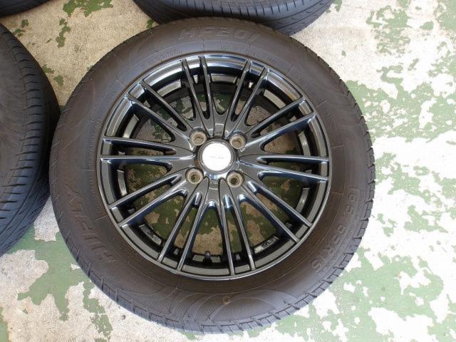 weds(ウェッズ) VELVA(ヴェルヴァ) AGUDO ガンメタリック + HIFLY HF201 165/65R15 81T