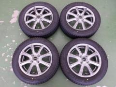 BRIDGESTONE Zart S18 + BRIDGESTONE BLIZZAK VRX3 155/65R14 75Q 4本セット