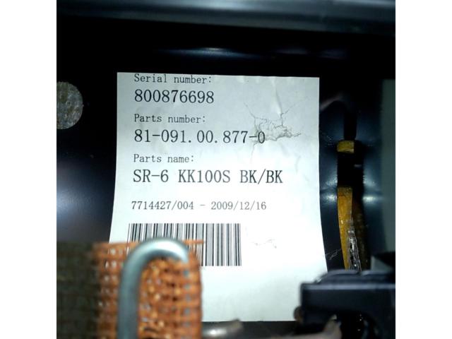RECARO SR-6 KK100S BK/BK
