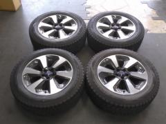 スバル純正 SJ フォレスター後期純正ホイール+DUNLOP WINTERMAXX SJ8+