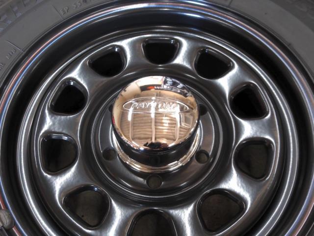 DAYTONA スチールホイール+BRIDGESTONE BLIZZAK VL1