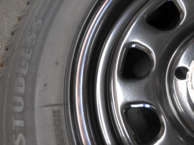 DAYTONA スチールホイール+BRIDGESTONE BLIZZAK VL1