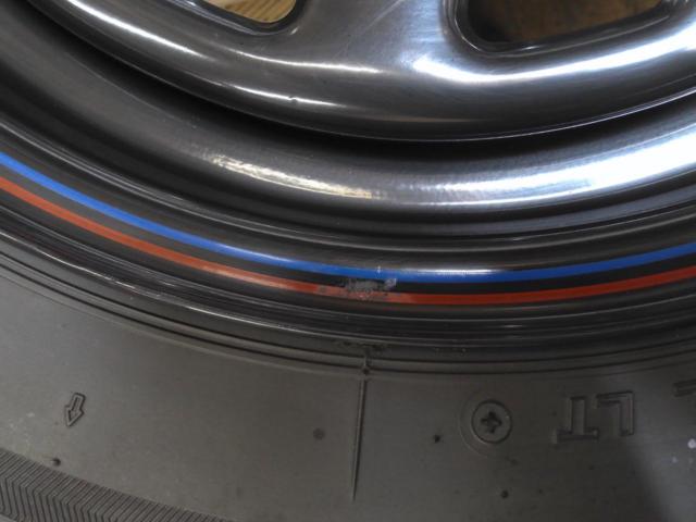 DAYTONA スチールホイール+BRIDGESTONE BLIZZAK VL1