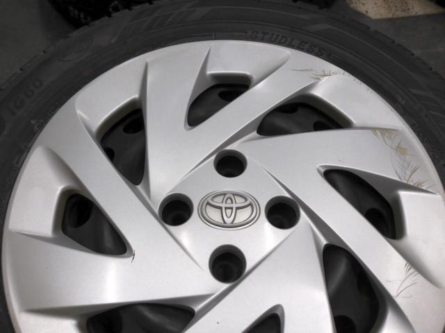 トヨタ純正 アクア スチールホイール + YOKOHAMA iceGUARD iG60