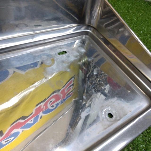 メーカー不明 大型トラック用ナンバーフレーム