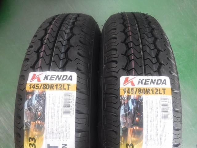 1ダイハツ純正(DAIHATSU)  アトレー純正スチールホイール  + KENDA(ケンダ) KR33