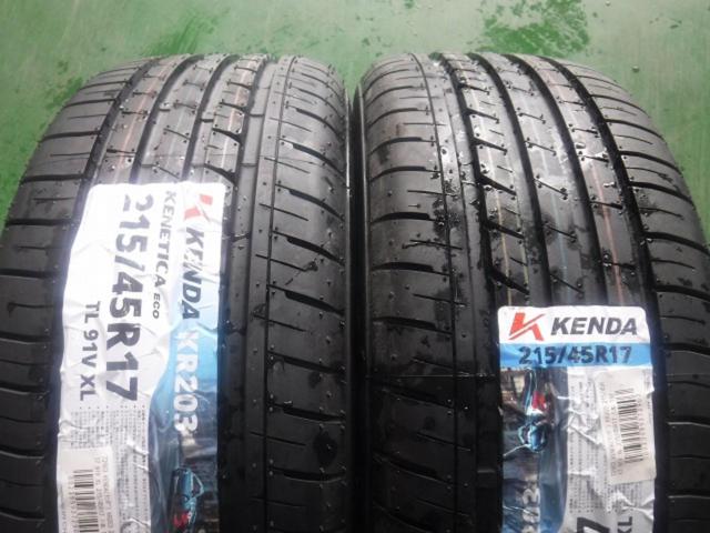 4トヨタ純正(TOYOTA)  プリウス/50系純正スポークアルミ  + KENDA(ケンダ) KR203