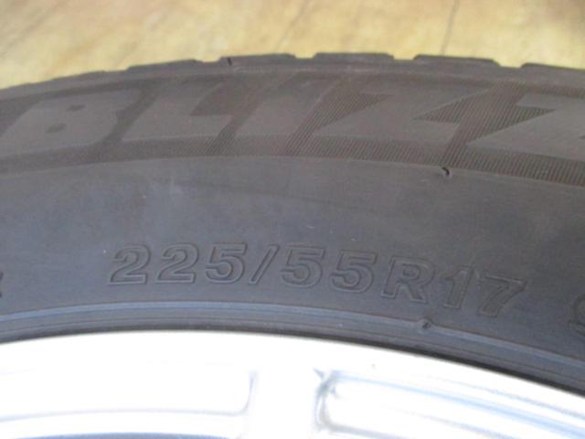 weds JOKER MASTER+BRIDGESTONE BLIZZAK VRX3(2021年製造)